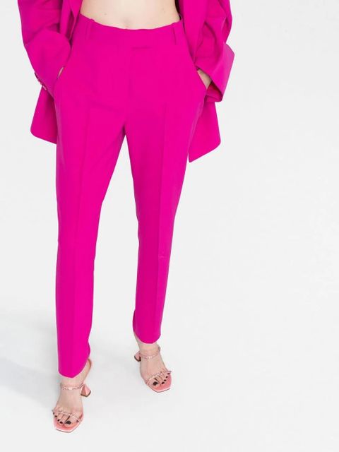 The Attico Berry high-waisted tailored trousers - Pink - zdjęcie produktu nr 2