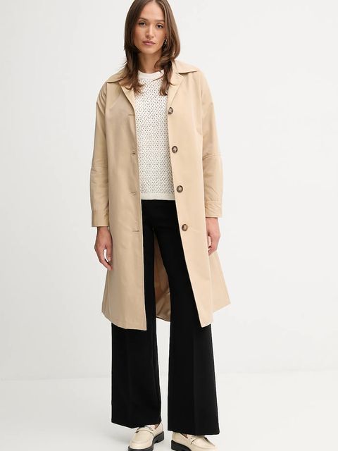 Pedro del Hierro sweter bawełniany damski kolor beżowy lekki 3512895 - zdjęcie produktu nr 2