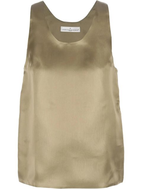 Golden Goose sleeveless top - Green - zdjęcie produktu nr 1