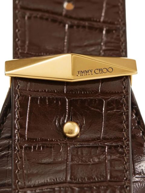 Jimmy Choo Diamond Hobo S shoulder bag - Brown