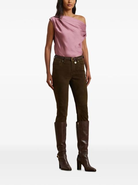 Lauren Ralph Lauren draped blouse - Pink - zdjęcie produktu nr 2