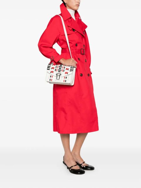 Proenza Schouler embroidered shoulder bag - White - zdjęcie produktu nr 2