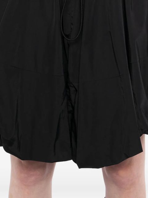 The Attico ruffled mini skirt - Black