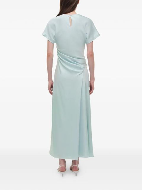 Simkhai Marabella side-gathered maxi dress - Blue - zdjęcie produktu nr 2