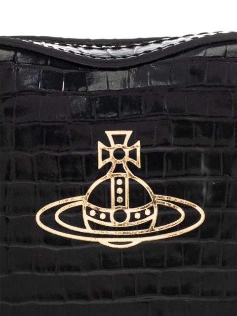 Vivienne Westwood heart-shaped cross body bag - Black