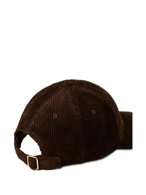 TWINSET corduroy baseball hat - Brown - zdjęcie produktu nr 2
