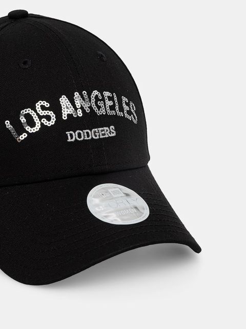 New Era czapka z daszkiem bawełniana SEQUIN WORDMARK 9FORTY® - zdjęcie produktu nr 1