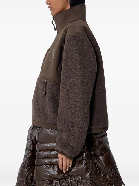 The North Face x Cecilie Bahnsen zip-up fleece panel jacket - Brown - zdjęcie produktu nr 2