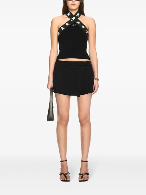 Off-White Savana mini skirt - Black