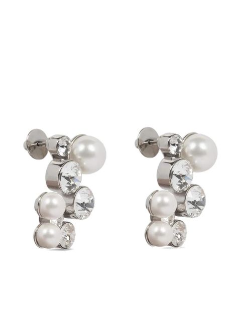 DRIES VAN NOTEN post-back earrings - Silver