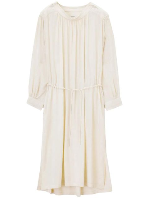 LEMAIRE House pleated midi dress - Neutrals - zdjęcie produktu nr 1