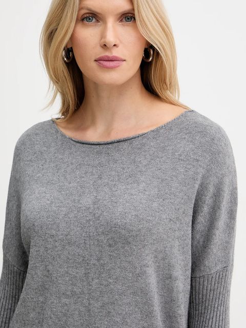 Haveone dres damski kolor szary HNC-P001