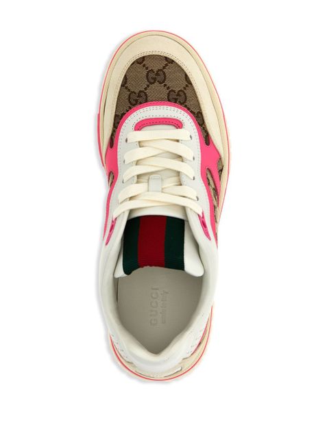 Gucci Re-Web panelled sneakers - Neutrals