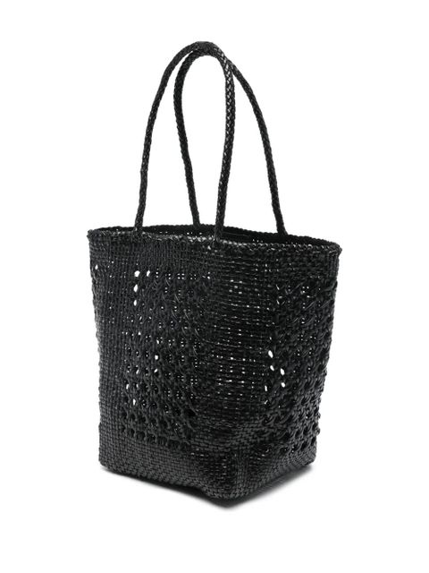 DRAGON DIFFUSION Grace Cannage tote bag - Black
