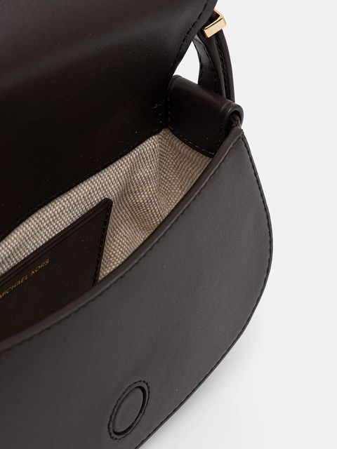 MICHAEL Michael Kors torebka skórzana kolor brązowy 32S5GL0C1L