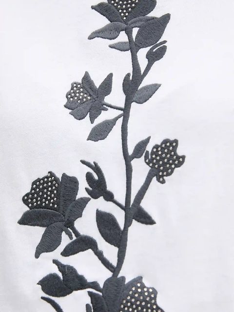 Blugirl Blumarine t-shirt bawełniany damski kolor biały RF5204.J7720