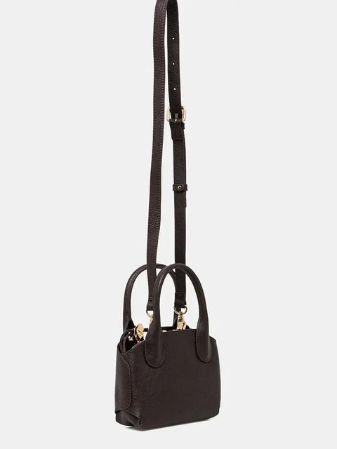 Silvian Heach torebka skórzana FERROVIA kolor brązowy RCP25019BO - zdjęcie produktu nr 1