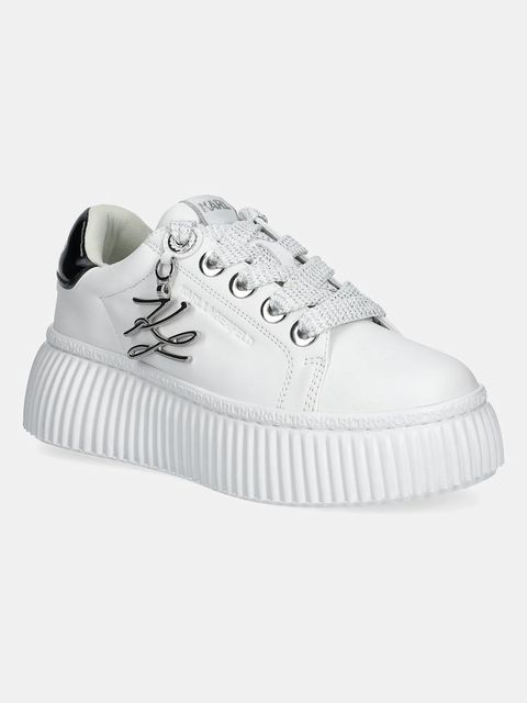 Karl Lagerfeld sneakersy skórzane KREEPER LO - zdjęcie produktu nr 2