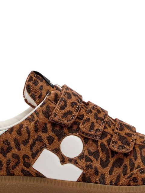 MARANT ÉTOILE Beth leopard-print sneakers - Brown - zdjęcie produktu nr 2