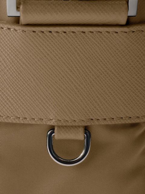 Prada logo-detail cross body bag - Neutrals