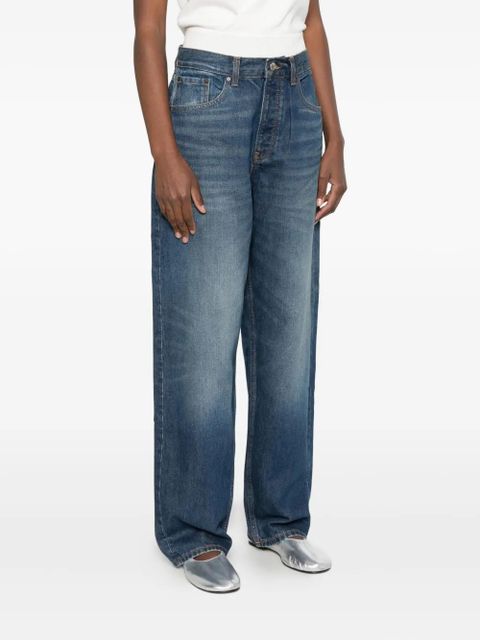 Aya Muse wide-leg jeans - Blue - zdjęcie produktu nr 2