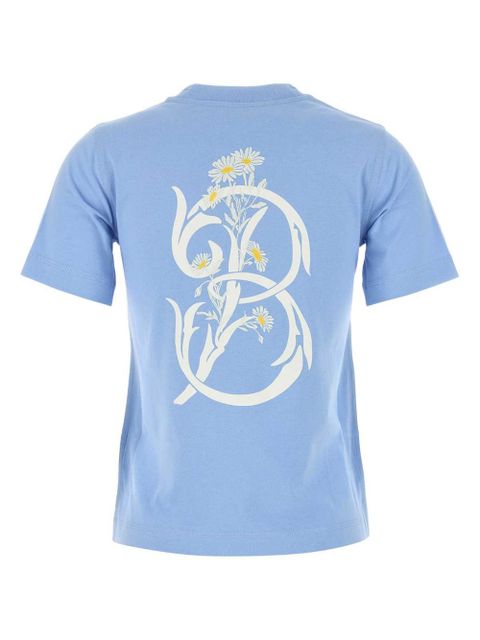 Burberry floral-print T-shirt - Blue - zdjęcie produktu nr 2