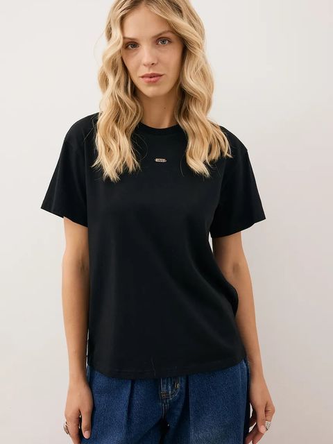 Bizuu t-shirt TISHAL damski kolor czarny TISHAL CZARNY - zdjęcie produktu nr 1