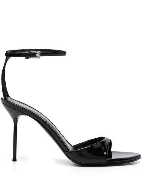 Paris Texas 95mm leather sandals - Black - zdjęcie produktu nr 1