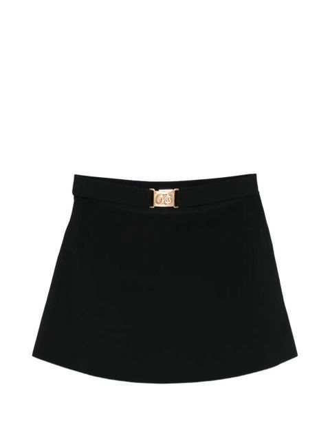 Cult Gaia Amoret buckle-detail skorts - Black - zdjęcie produktu nr 1