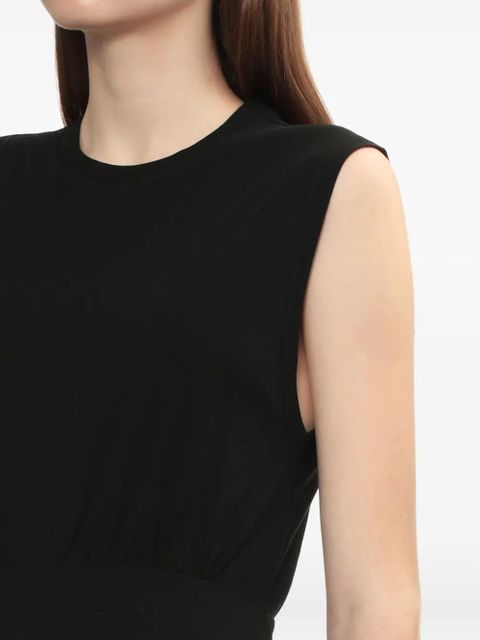 TOTEME sleeveless pleated maxi dress - Black