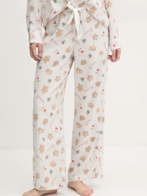 Hollister Co. piżama damska kolor szary KI346-4045