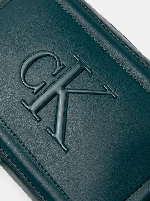 Calvin Klein torebka kolor zielony LV04F3220G