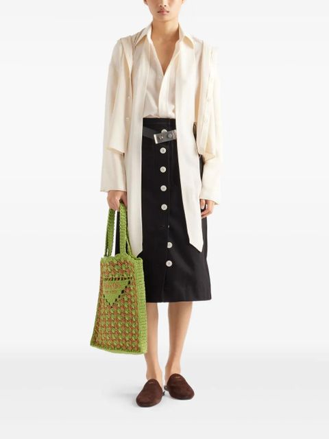 Prada cotton skirt - Black - zdjęcie produktu nr 2