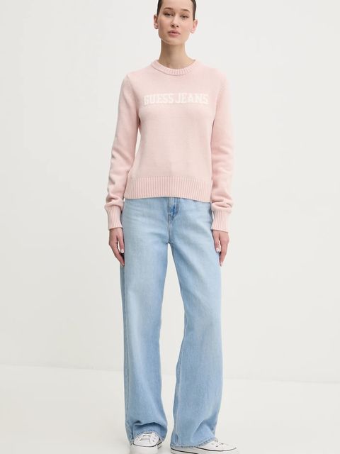 Guess Jeans sweter bawełniany - zdjęcie produktu nr 2