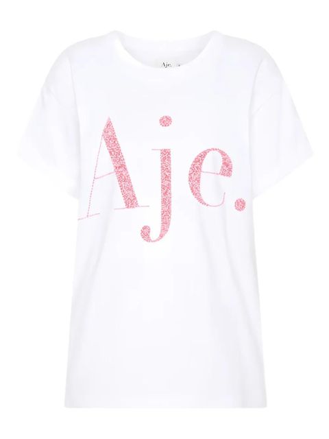 Aje Fondness beaded T-shirt - White - zdjęcie produktu nr 1