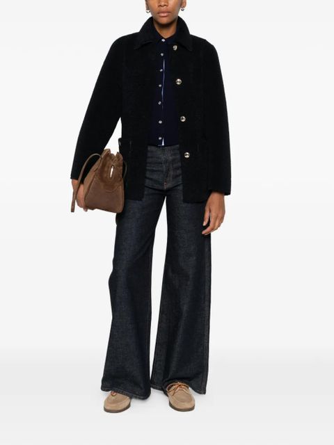 Maje reversible jacket - Blue - zdjęcie produktu nr 2