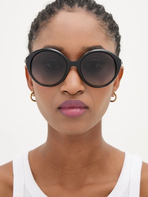 Guess okulary przeciwsłoneczne damskie kolor czarny GU00155_5701B - zdjęcie produktu nr 2