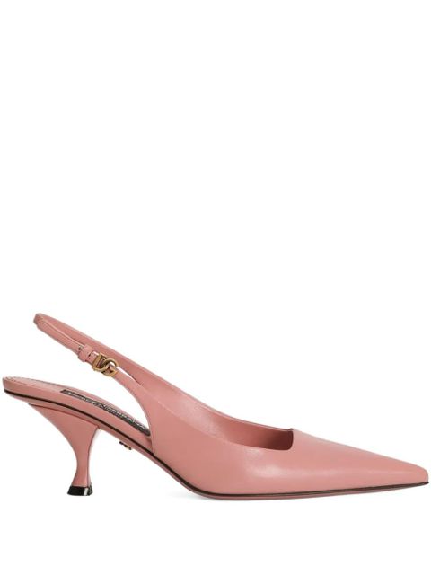 Dolce & Gabbana 60mm pointed slingback pumps - Pink - zdjęcie produktu nr 1