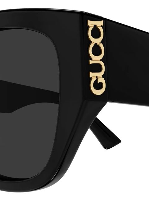 Gucci Eyewear cat-eye-frame sunglasses - Black