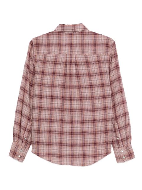 MARANT ÉTOILE Yalisa cotton shirt - Pink - zdjęcie produktu nr 2