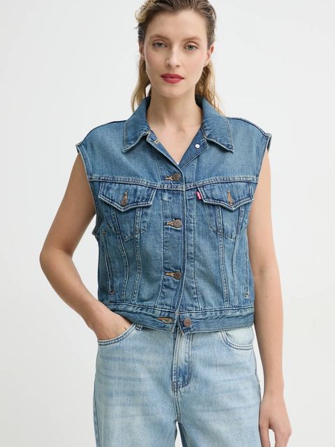 Levi's bezrękawnik SHRUNKEN 90S VEST - zdjęcie produktu nr 1