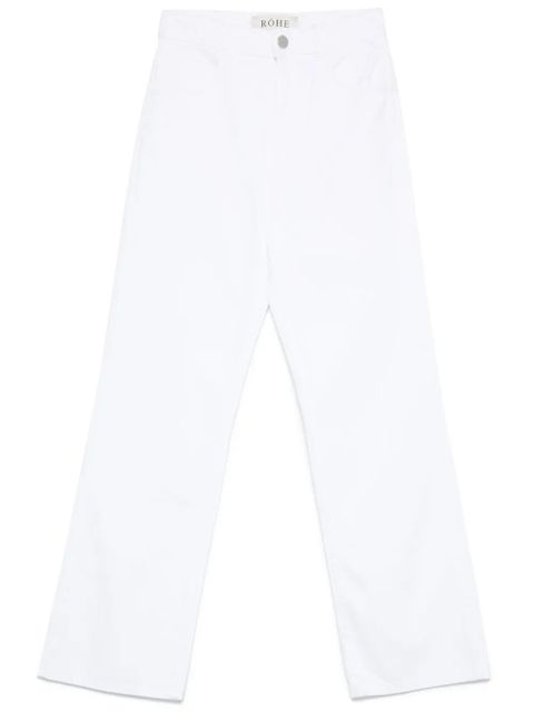 Róhe straight-leg jeans - White - zdjęcie produktu nr 1
