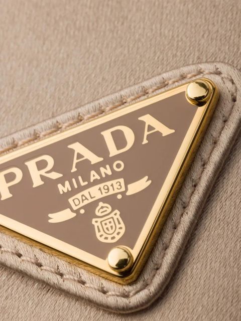Prada leather mini bag - Neutrals