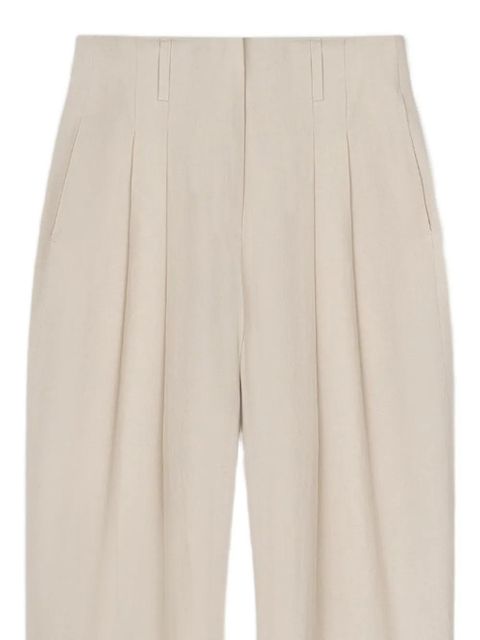 Nanushka Hettie pleated barrel-leg trousers - Neutrals - zdjęcie produktu nr 2