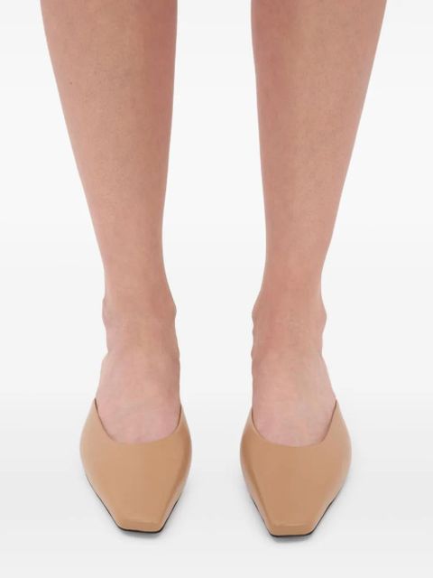 LouLou de Saison Diane square toe mules - Neutrals - zdjęcie produktu nr 2