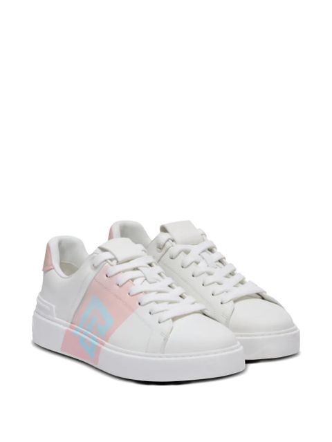 Balmain B-Court panelled sneakers - White - zdjęcie produktu nr 2