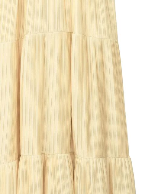Ba&Sh Wasta pleated tiered-design dress - Neutrals - zdjęcie produktu nr 2