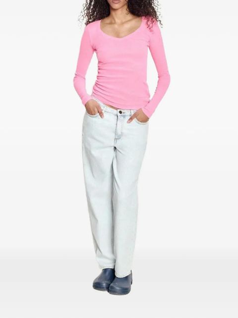American Vintage Massachusetts long-sleeve T-shirt - Pink - zdjęcie produktu nr 2