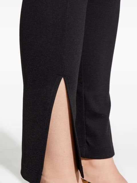 ANINE BING Kylie split-cuffs trousers - Black