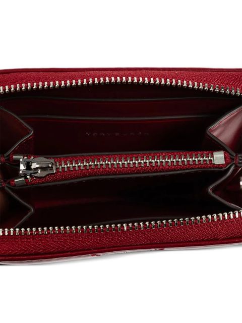 Tory Burch Kira quilted-design small wallet - Red